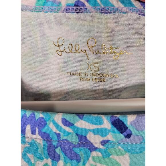Lilly Pulitzer Shell Of A Party Sophie Dress Size XS Three Quarter Sleeve - Picture 8 of 8